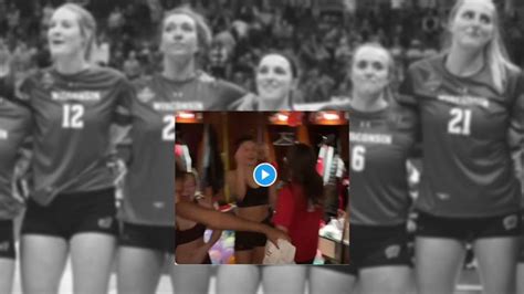 wisconsin volleyball leak porn|Private photos of UW volleyball players shared